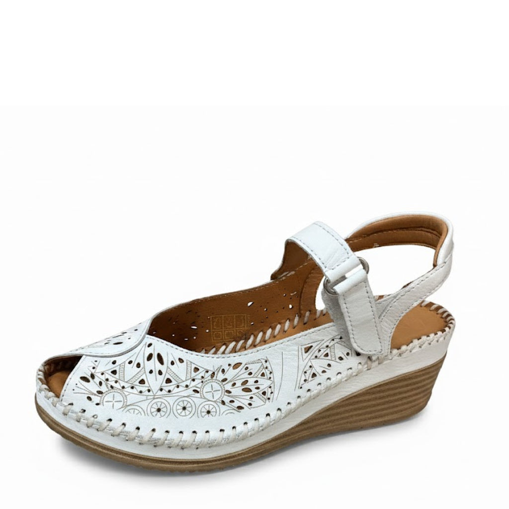 Women's KREMARA Alya Sandal WHITE 006 0621 01