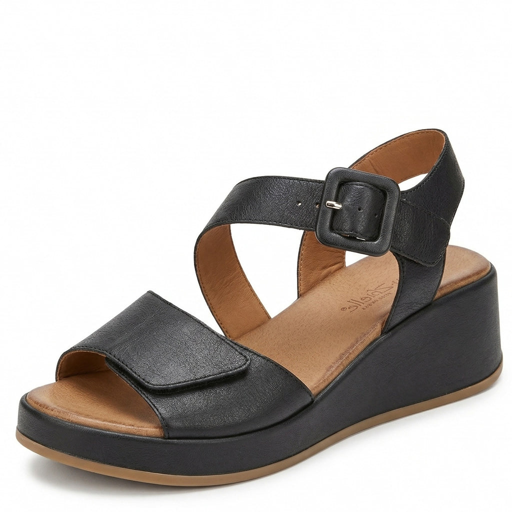 Women's La Pinta Rosa Sandal BLACK 0117-12605-BLAC