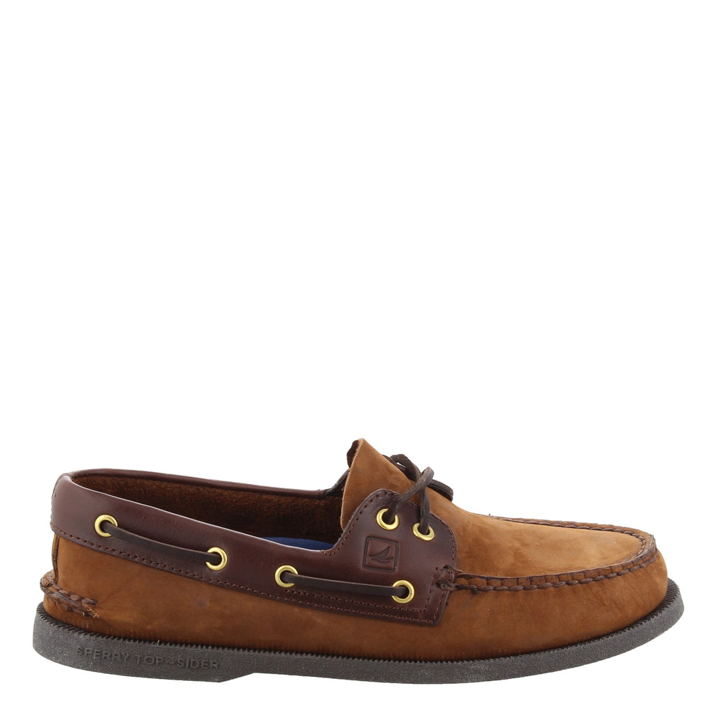 Men's Sperry Authentic Original Boat Shoe BROWN SUEDE 0195412