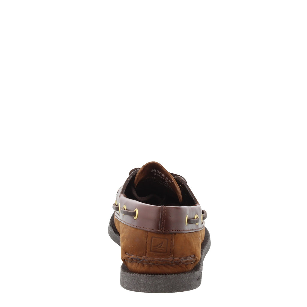 Men's Sperry Authentic Original Boat Shoe BROWN SUEDE 0195412