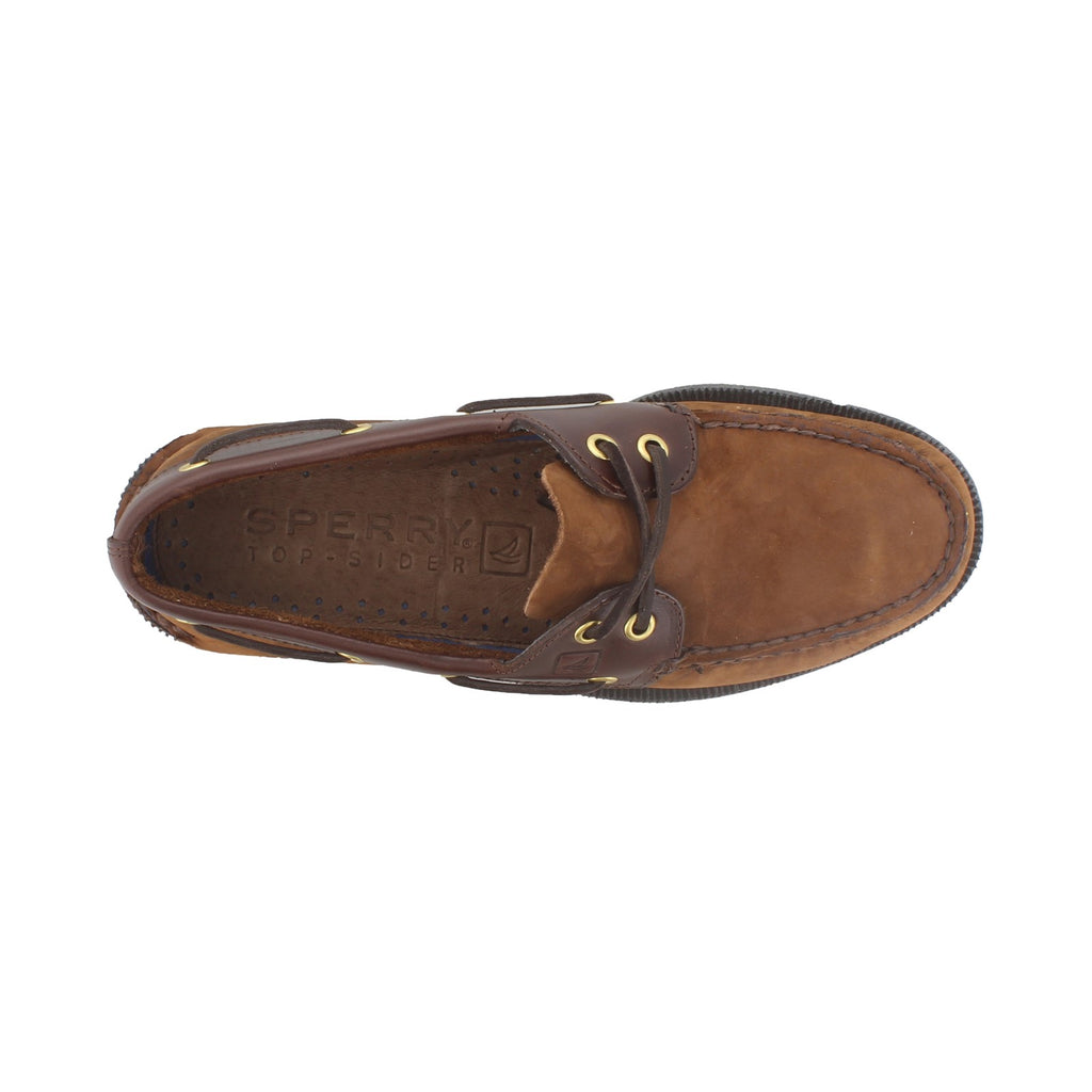Men's Sperry Authentic Original Boat Shoe BROWN SUEDE 0195412