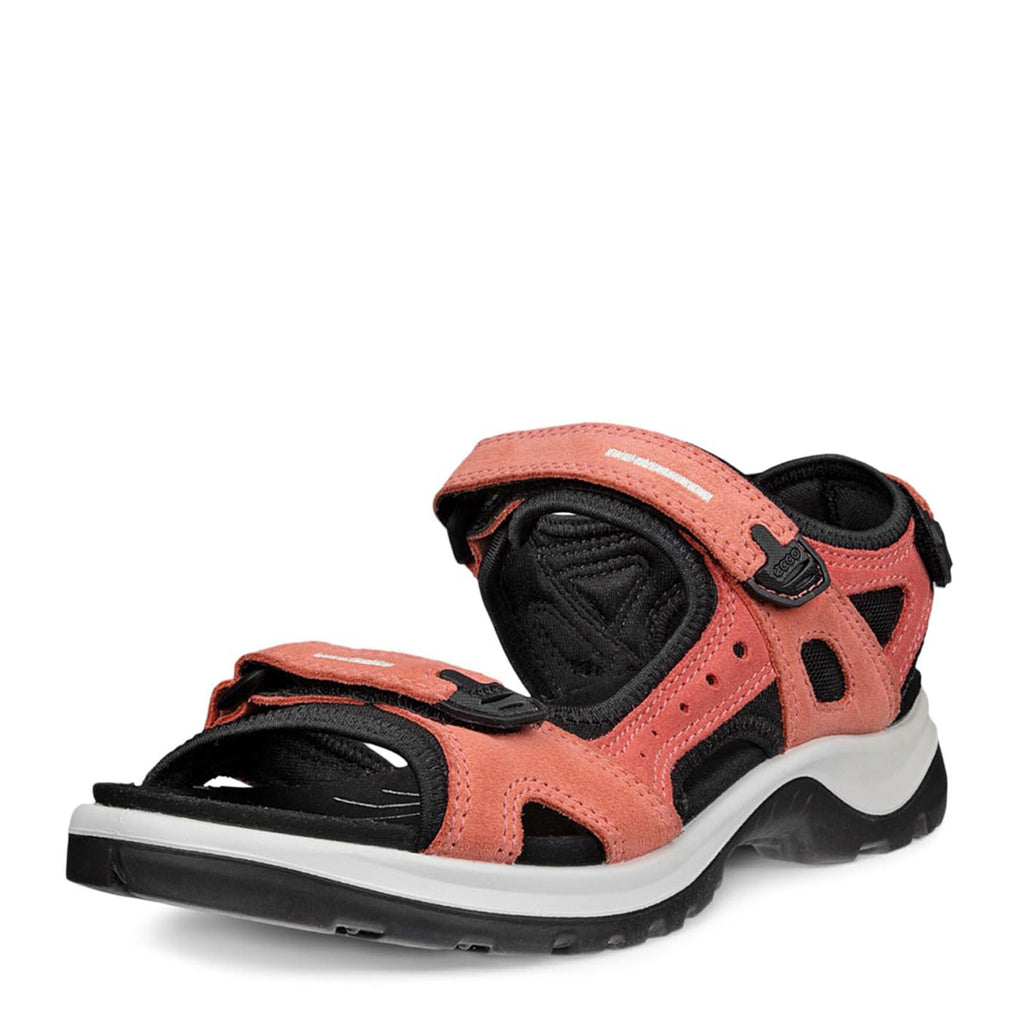 Women's Ecco Yucatan Sandal BURNT CORAL 069563-61539