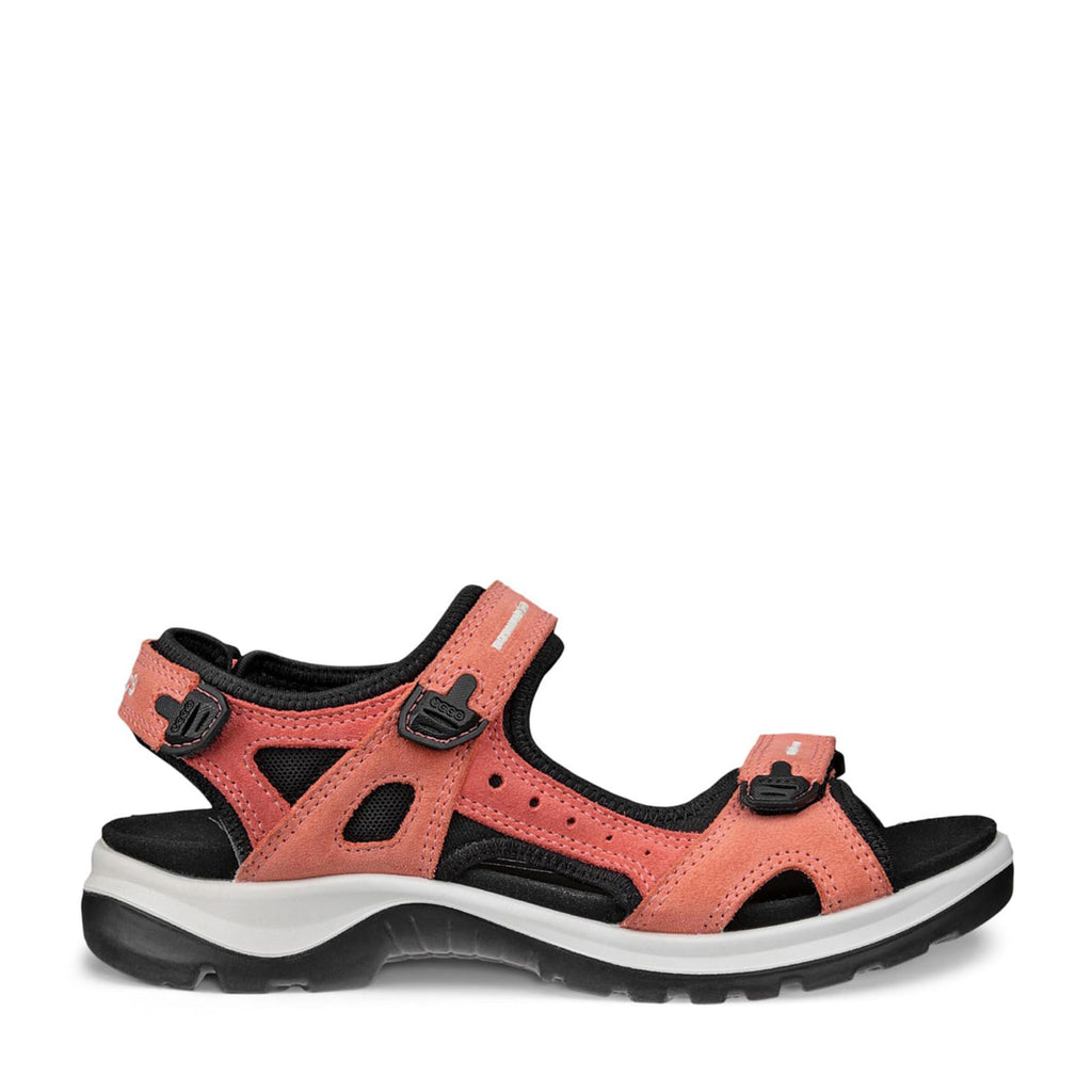 Women's Ecco Yucatan Sandal BURNT CORAL 069563-61539