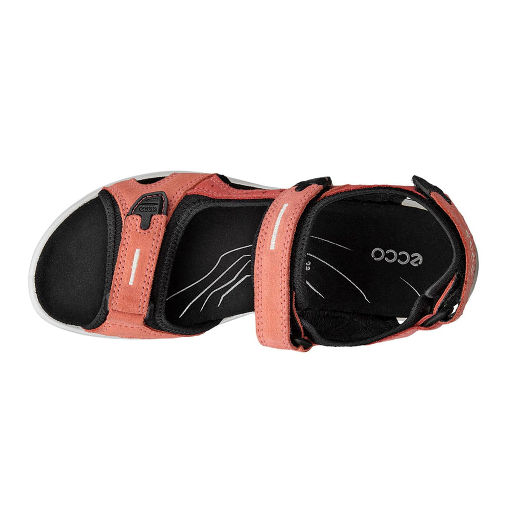 Women's Ecco Yucatan Sandal BURNT CORAL 069563-61539