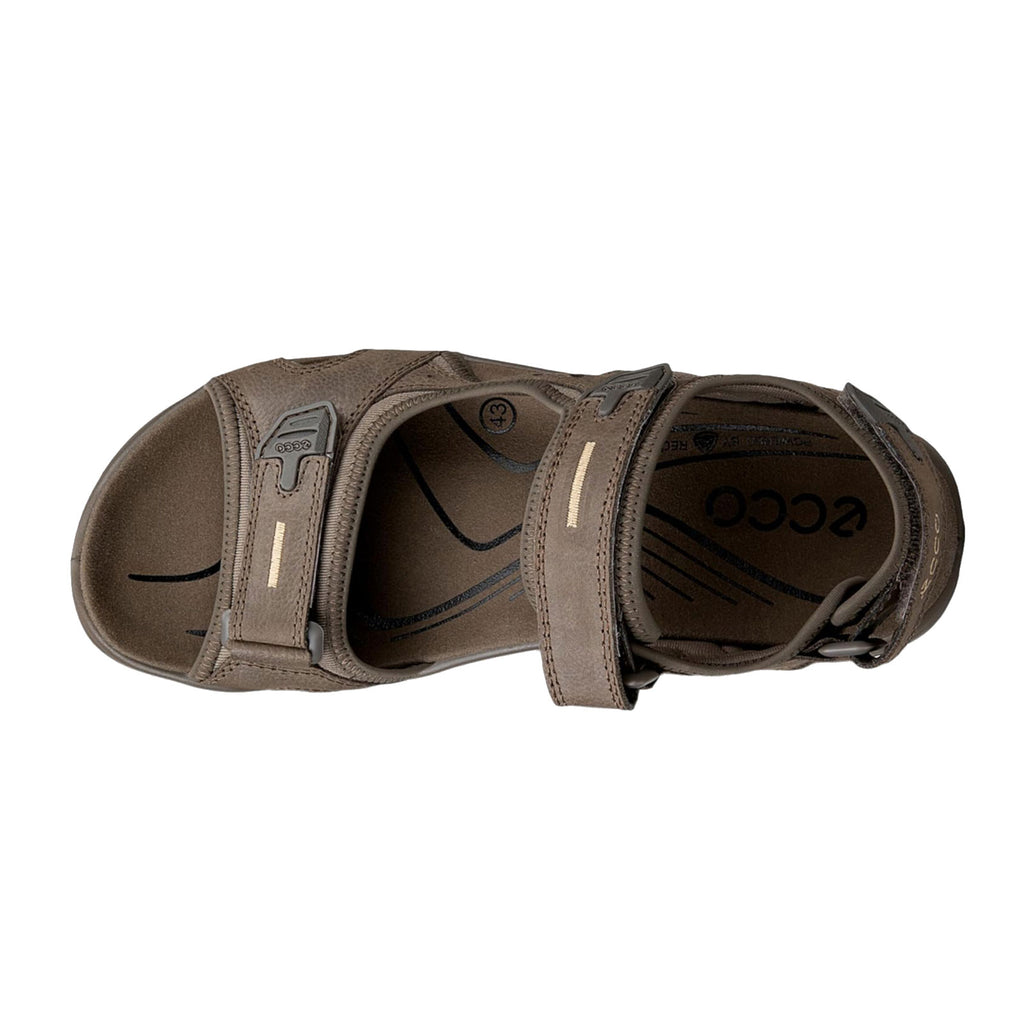 Men's Ecco Yucatan Sandal DARK CLAY 069564-12559