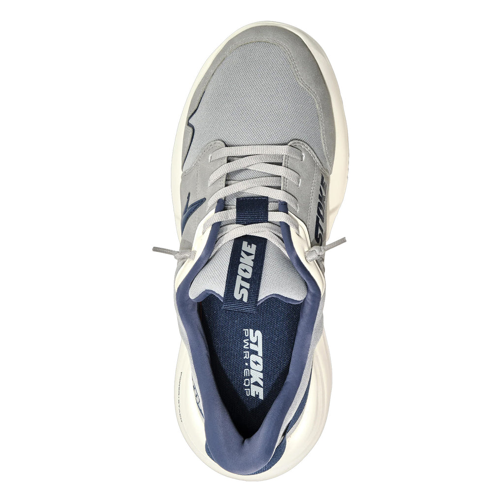 Men's Stoke FO-MO Sneaker - Wide Width GREY NAVY 10000-008