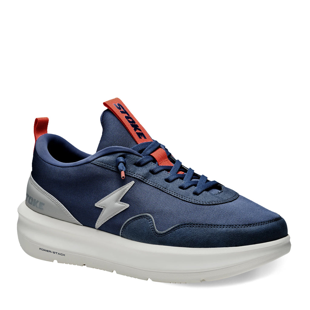Men's Stoke Versa Sneaker - Wide Width NAVY GRAY 10001-006