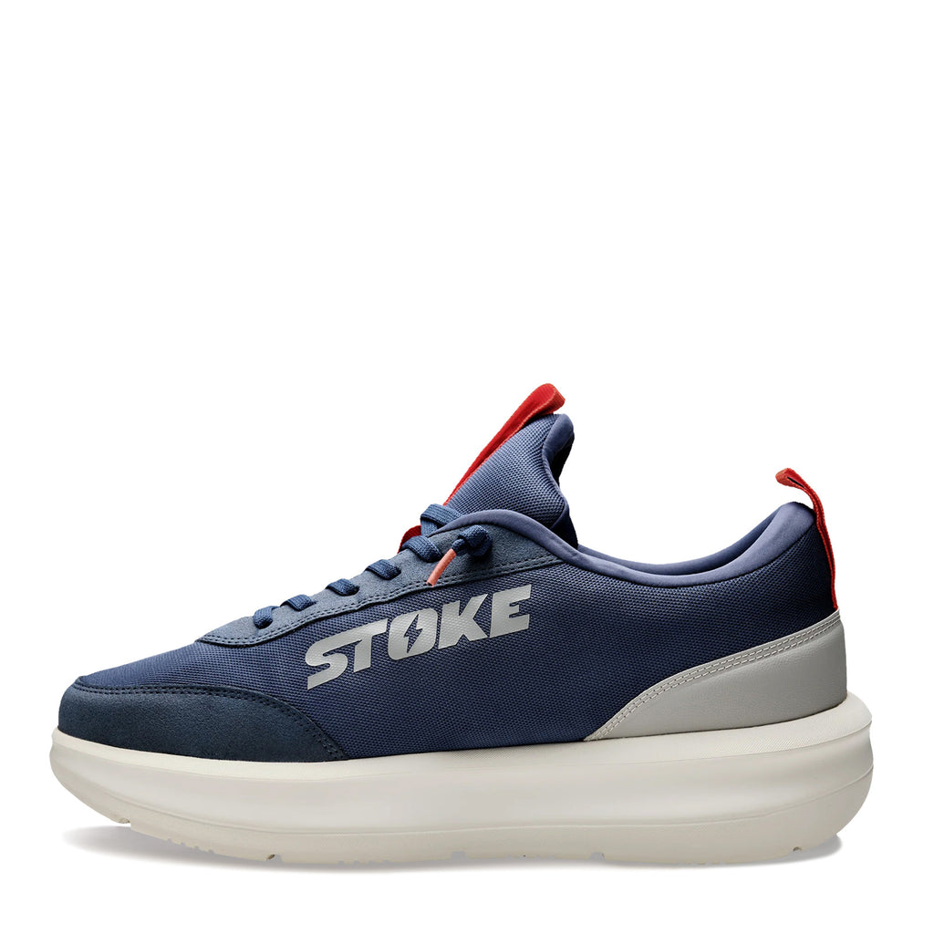 Men's Stoke Versa Sneaker - Wide Width NAVY GRAY 10001-006
