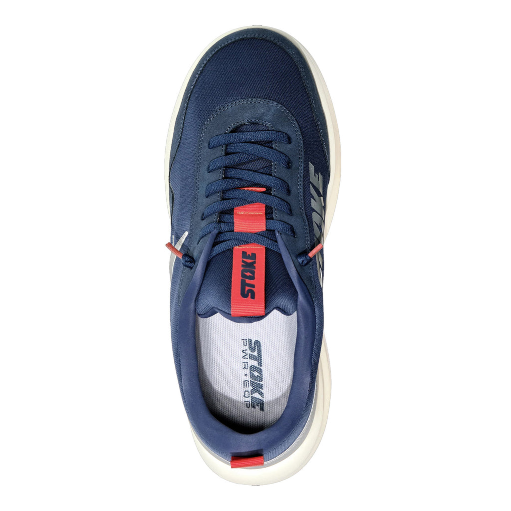 Men's Stoke Versa Sneaker - Wide Width NAVY GRAY 10001-006