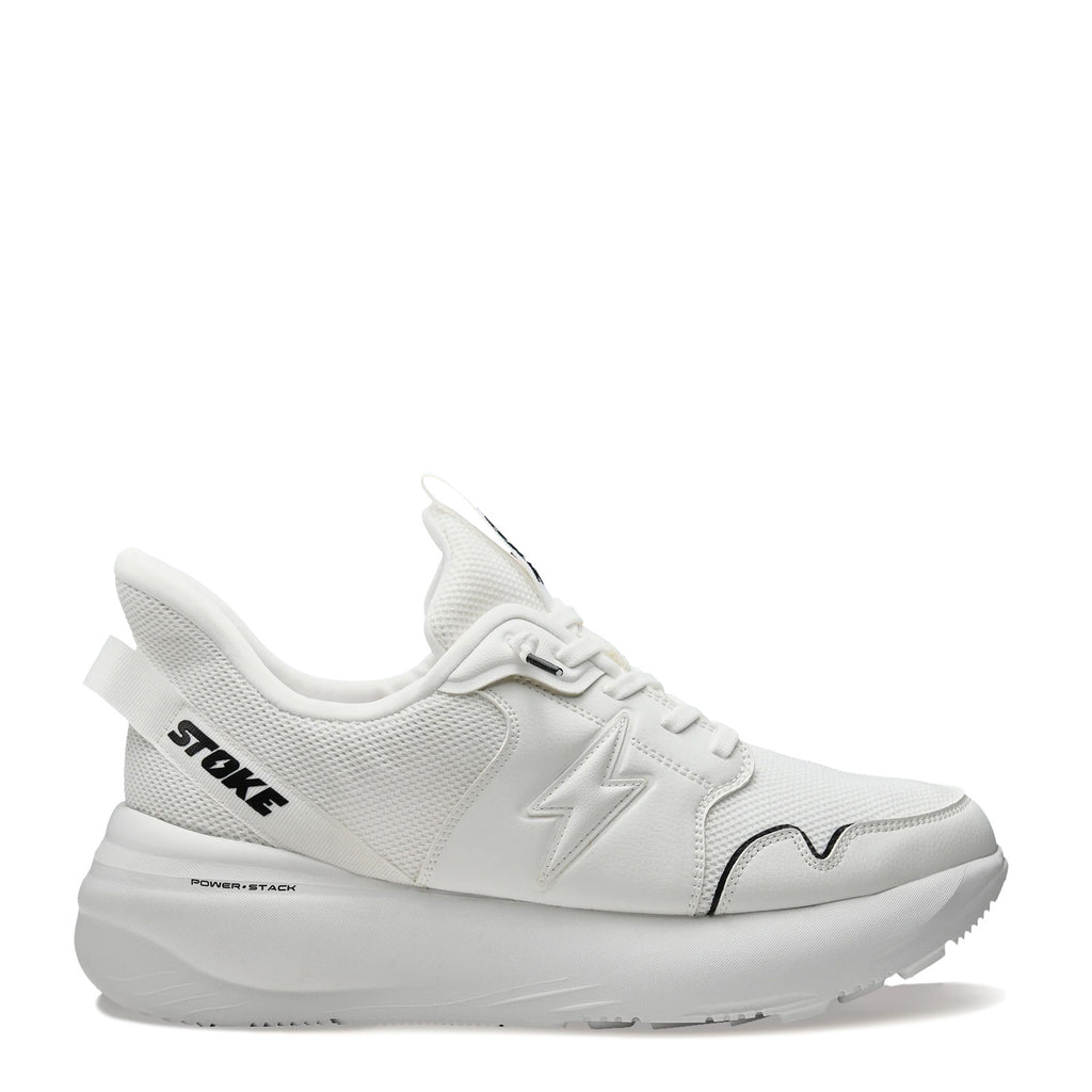 Men's Stoke FO-MO Sneaker - Extra Wide Width WHITE 10002-001