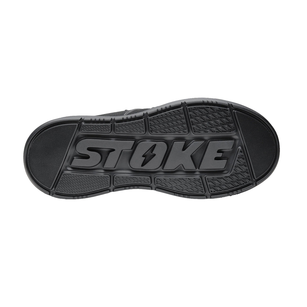 Men's Stoke Versa Sneaker - Extra Wide Width SOLID BLACK 10003-002