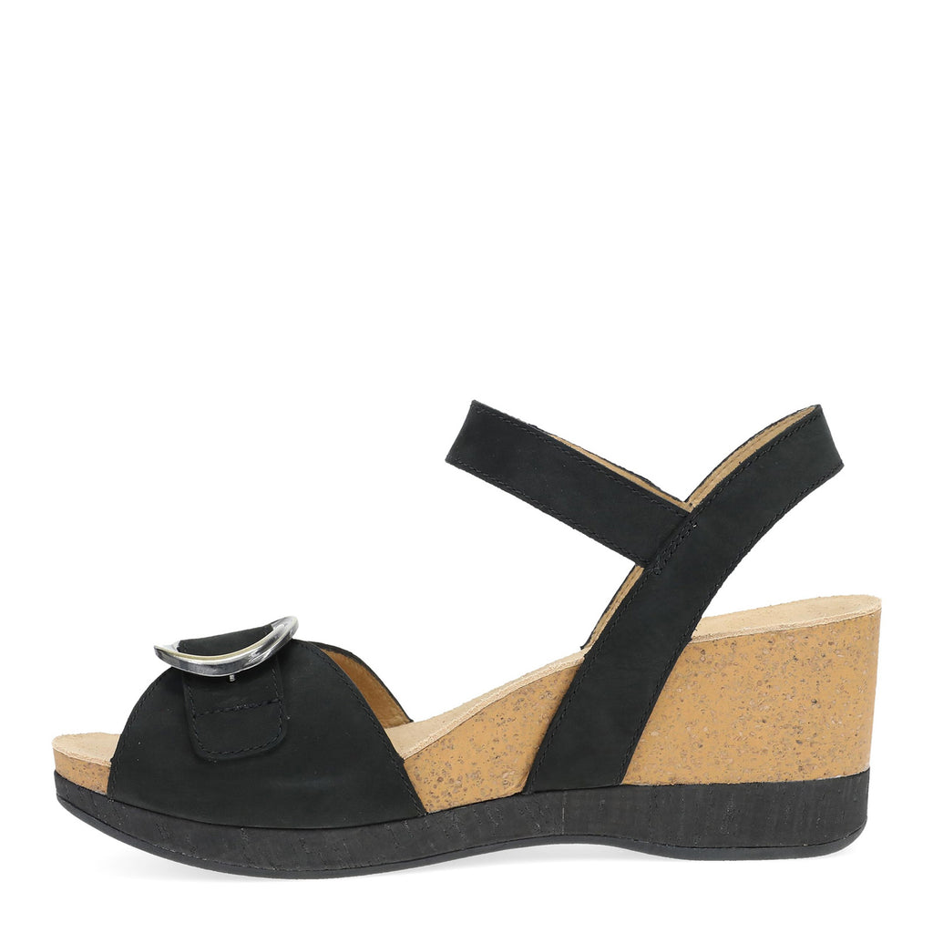 Women's Dansko Stella Sandal BLACK NUBUCK 10003-100200