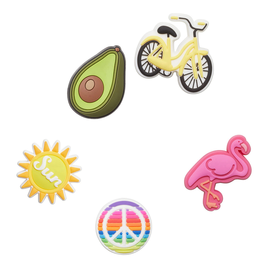 Crocs Jibbitz Charms - 5 Pack SUNNY DAYS 10008034