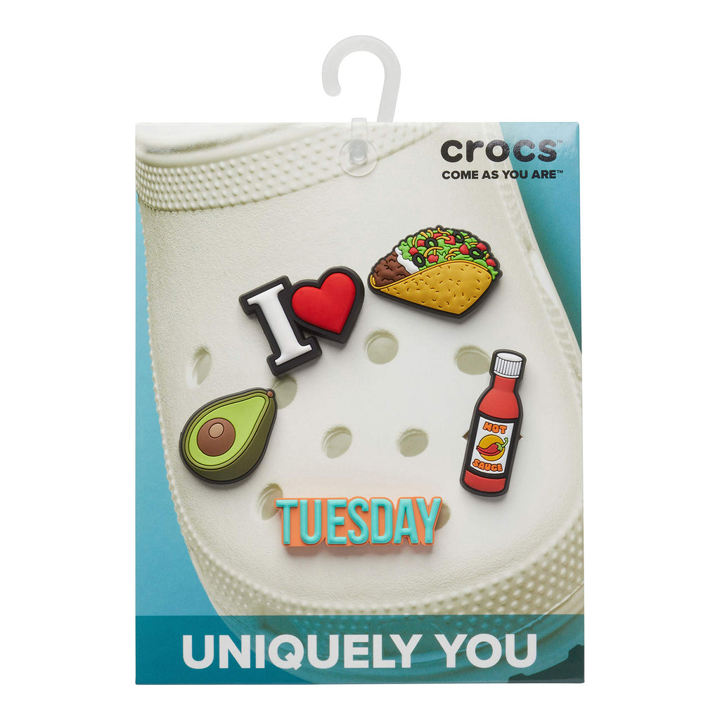 Crocs Jibbitz Charms - 5 Pack TACO TUESDAY 10008655