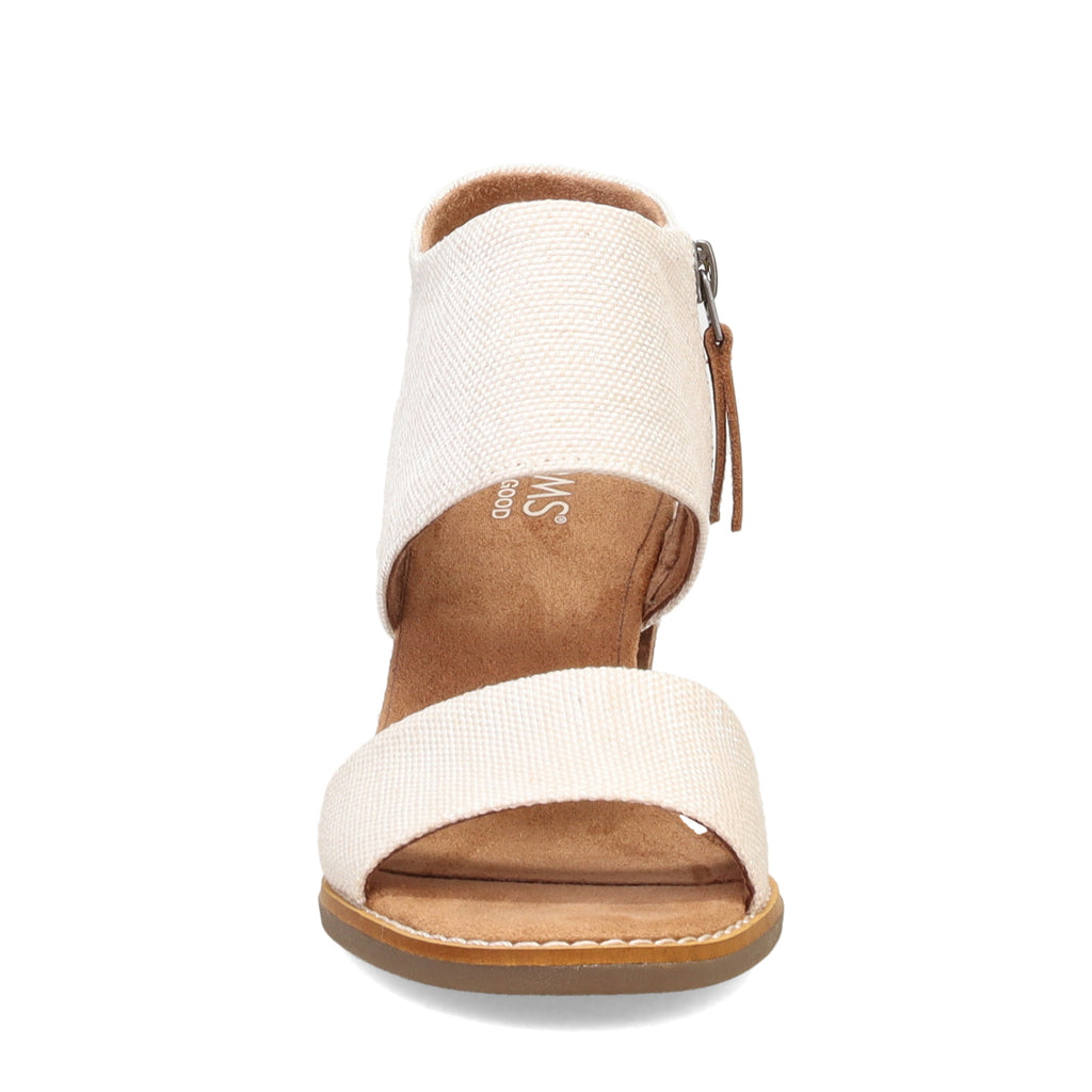Women's Toms Majorca Cutout High Heel Sandals NATURAL 10009814