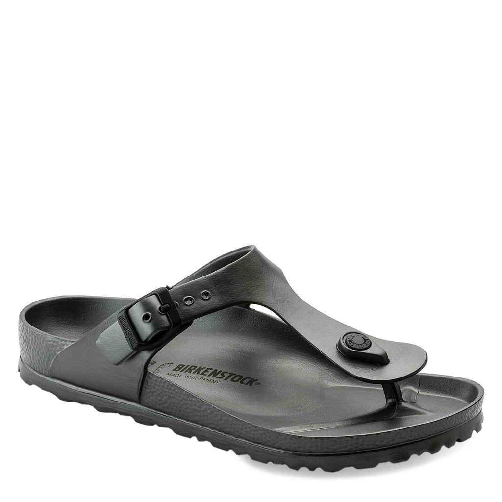 Women's Birkenstock Gizeh Essentials EVA Sandal - Regular Fit METALLIC ANTHRACITE 1001 505 R