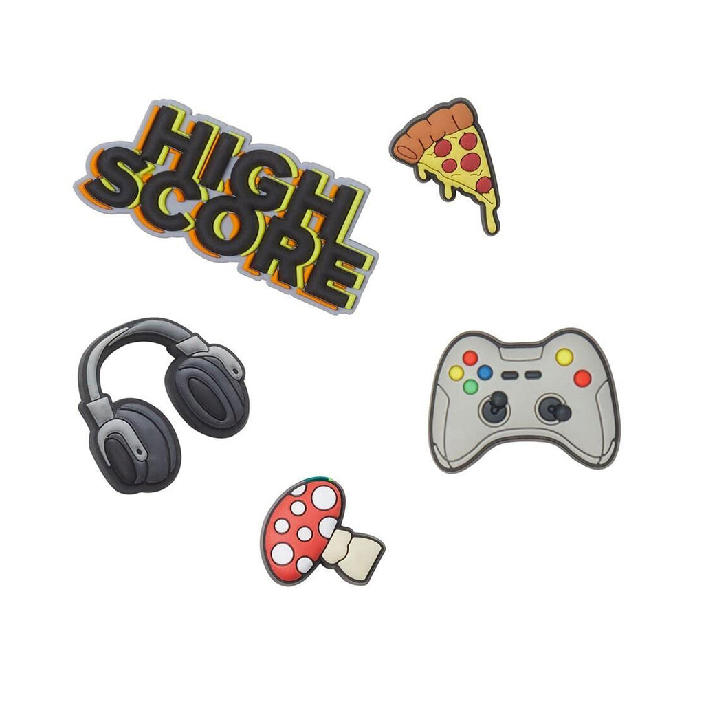 Crocs Jibbitz Charms - 5 Pack GAMER 10010052