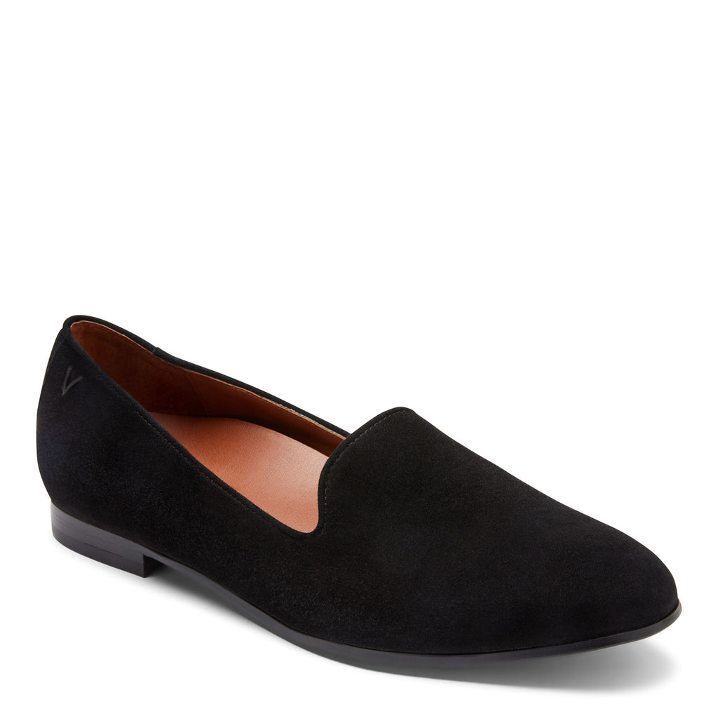 Women's Vionic Willa Flat BLACK SUEDE 10011520-BLK
