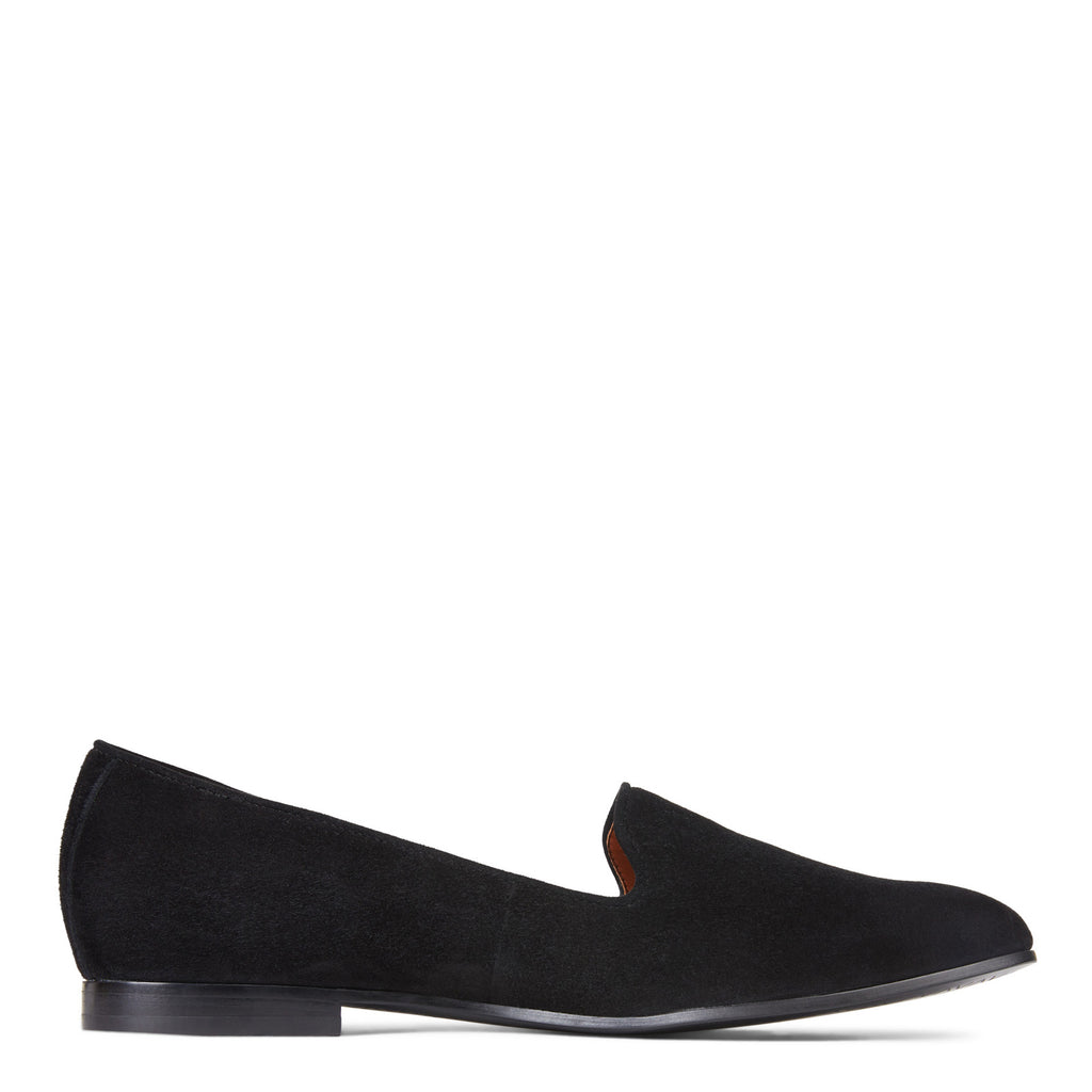 Women's Vionic Willa Flat BLACK SUEDE 10011520-BLK