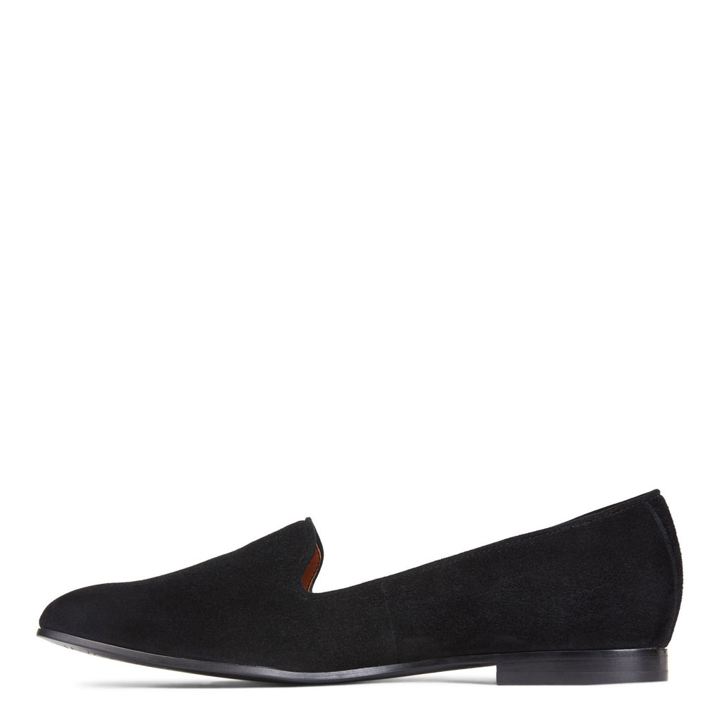 Women's Vionic Willa Flat BLACK SUEDE 10011520-BLK