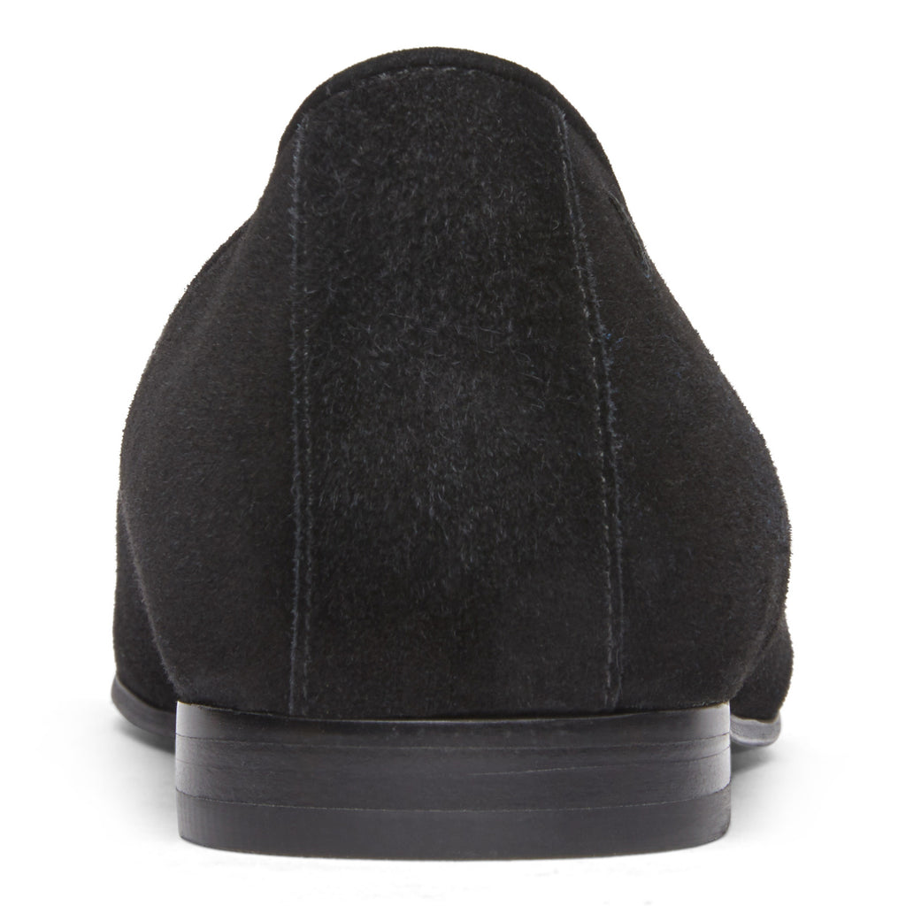 Women's Vionic Willa Flat BLACK SUEDE 10011520-BLK