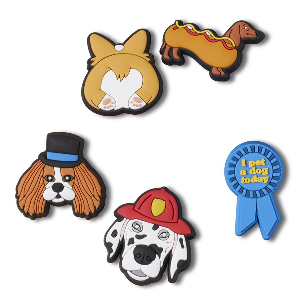 Crocs Jibbitz Charms - 5 Pack DOGS 10012198