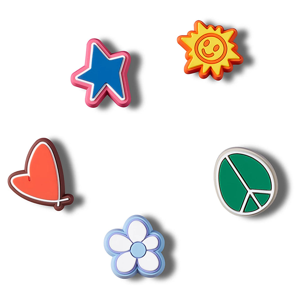 Crocs Jibbitz Charms - 5 Pack DOODLES 10014196