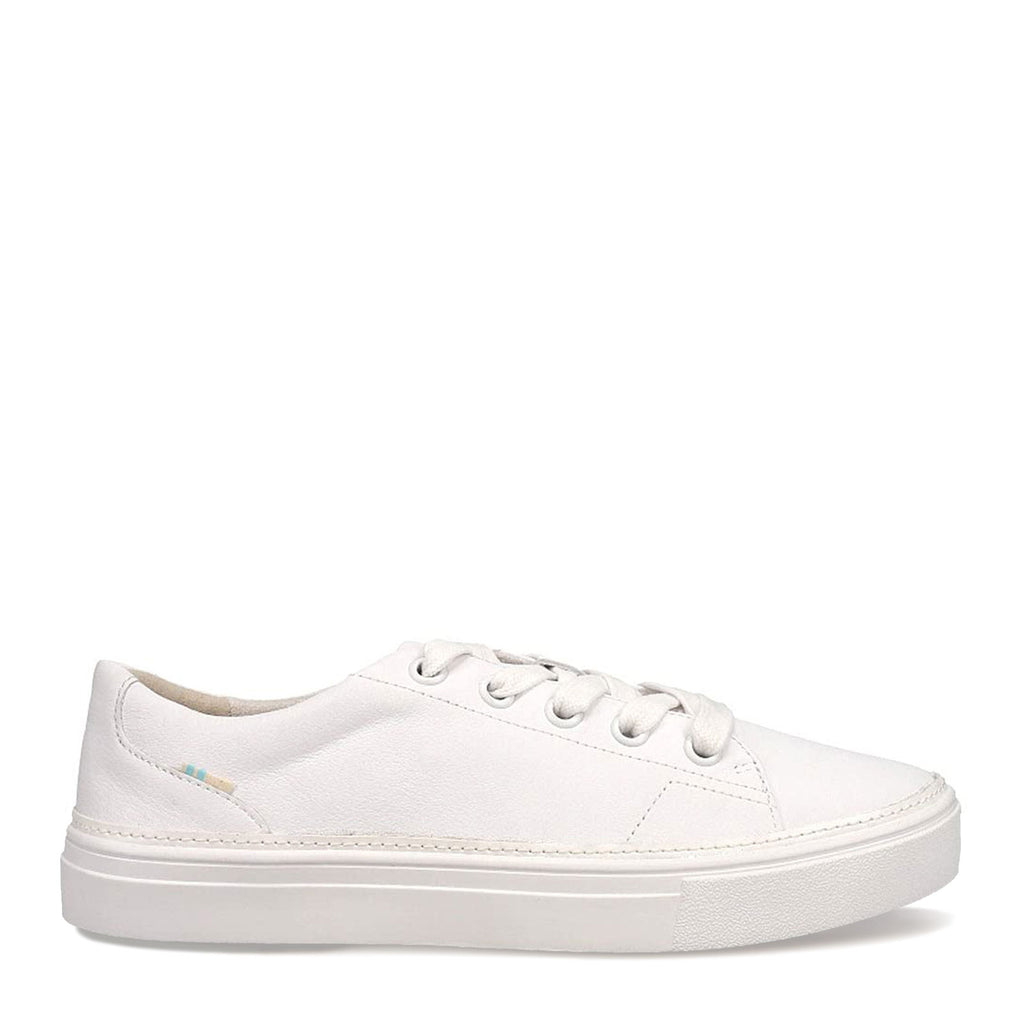 Women's TOMS Alex Sneaker WHITE LEATHER 10016399