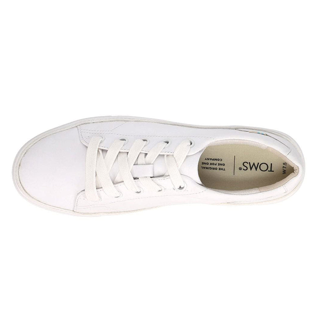 Women's TOMS Alex Sneaker WHITE LEATHER 10016399