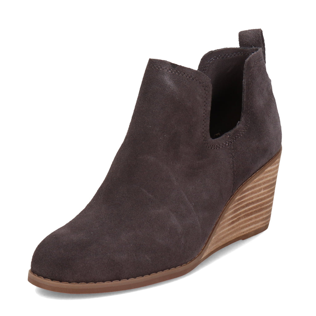 Women's TOMS Kallie Boot PAVEMENT GREY SUEDE 10017537