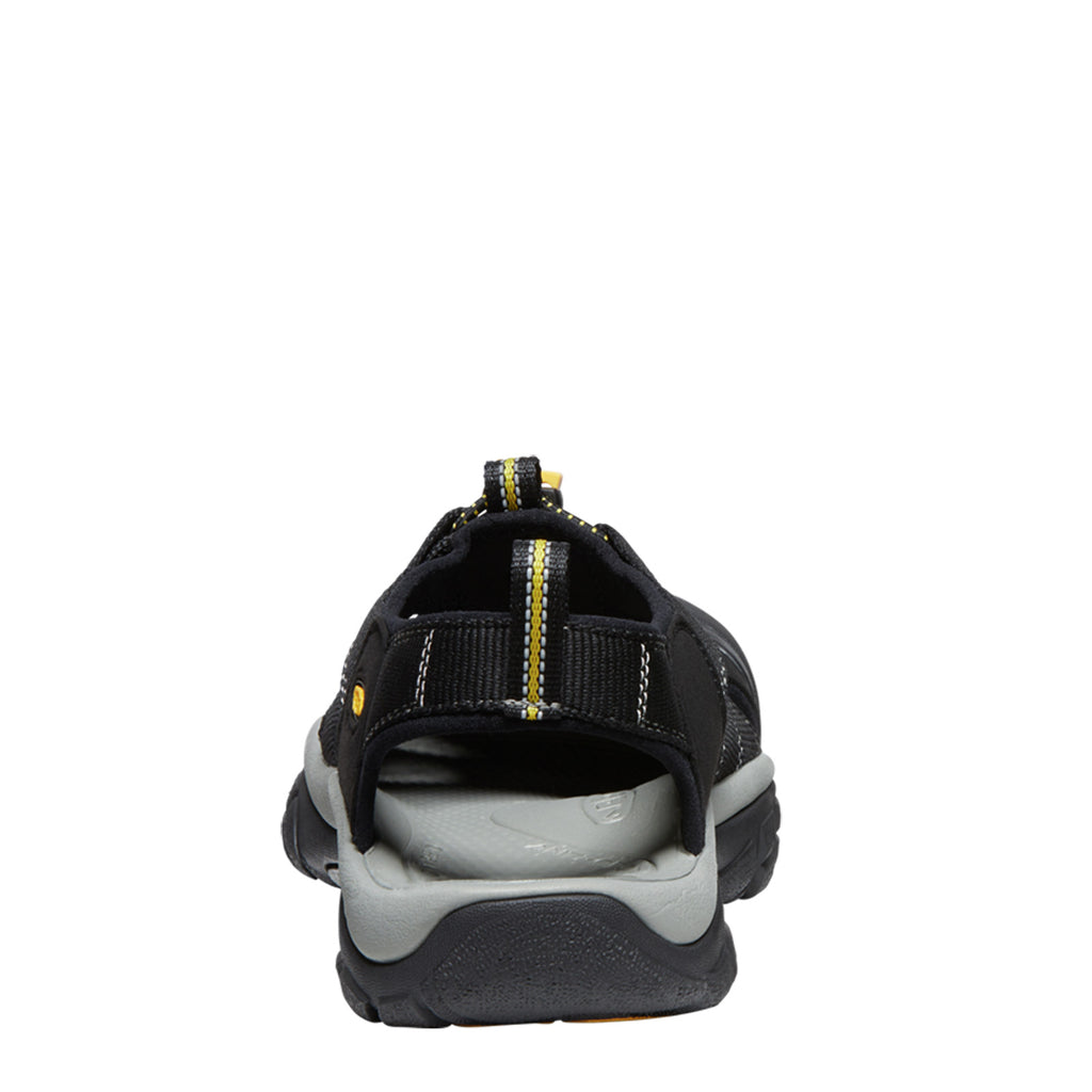 Men's KEEN Newport H2 Sandal BLACK YELLOW 1001907