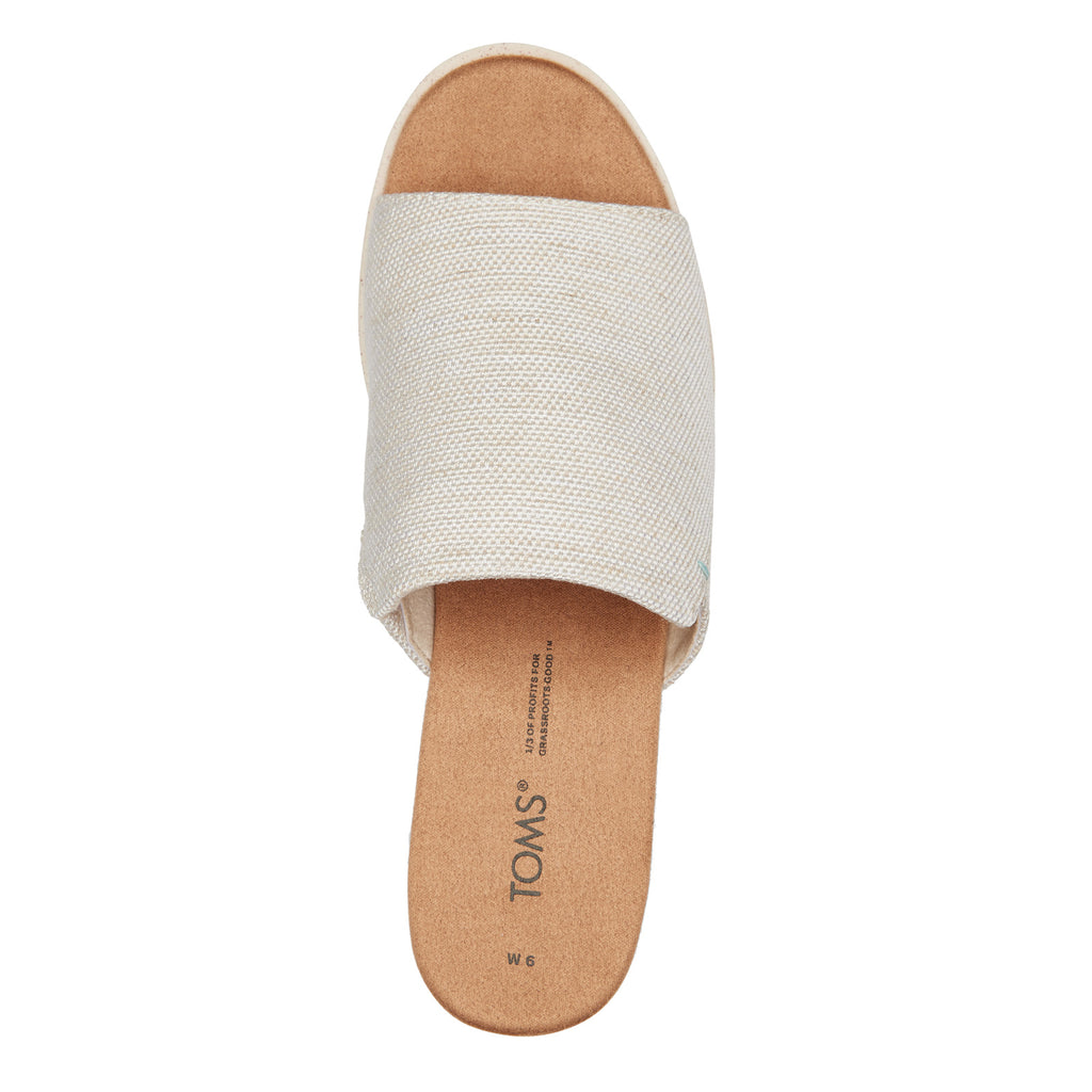 Women's TOMS Diana Mule Sandal NATURAL 10019756