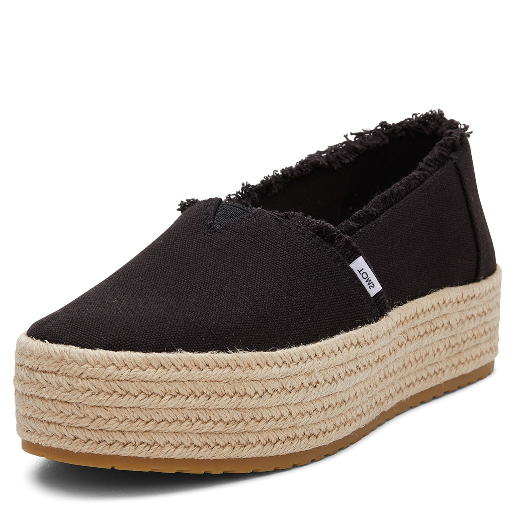 Women's TOMS Valencia Slip-On BLACK 10019795