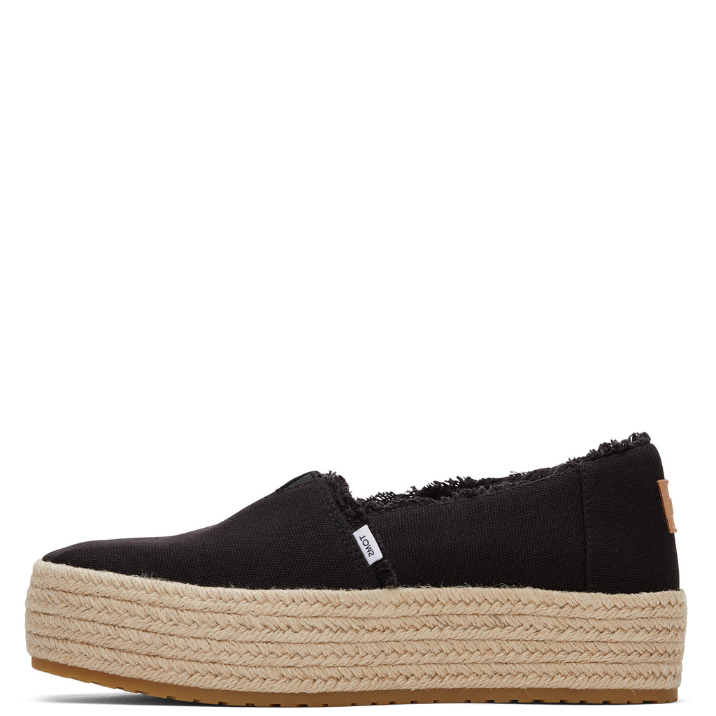 Women's TOMS Valencia Slip-On BLACK 10019795