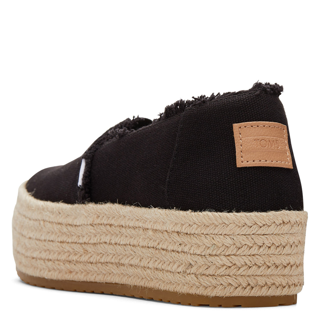 Women's TOMS Valencia Slip-On BLACK 10019795