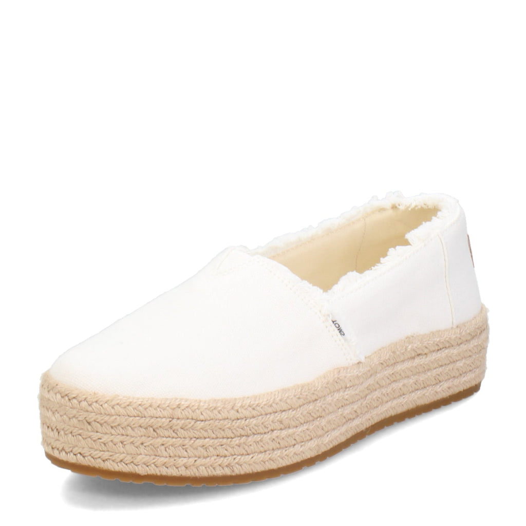 Women's TOMS Valencia Slip-On WHITE 10019820