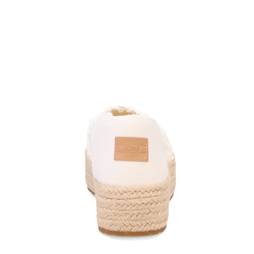 Women's TOMS Valencia Slip-On WHITE 10019820