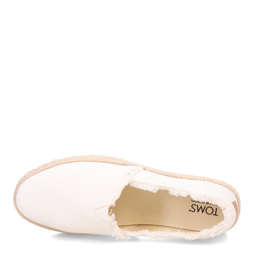 Women's TOMS Valencia Slip-On WHITE 10019820