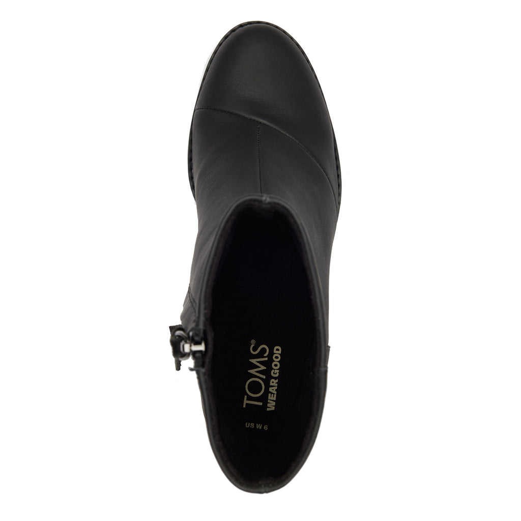 Women's TOMS Evelyn Boot BLACK 10020228