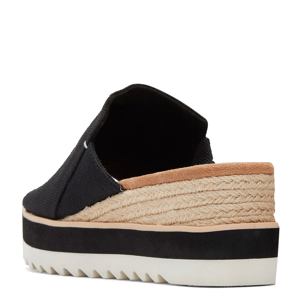 Women's TOMS Diana Mule Sandal - Wide Width BLACK 10021081