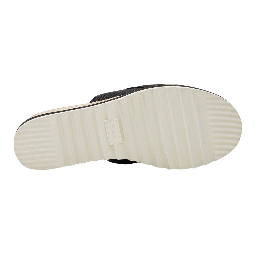 Women's TOMS Diana Mule Sandal - Wide Width BLACK 10021081