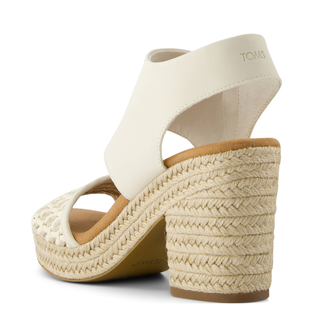 Women's Toms Majorca Platform Sandal Natural Woven 10021946