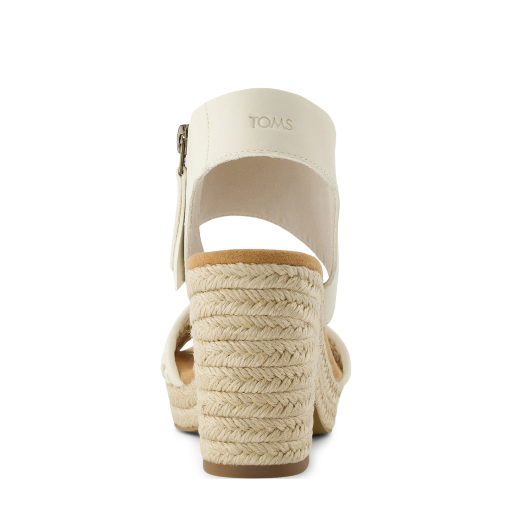 Women's Toms Majorca Platform Sandal Natural Woven 10021946
