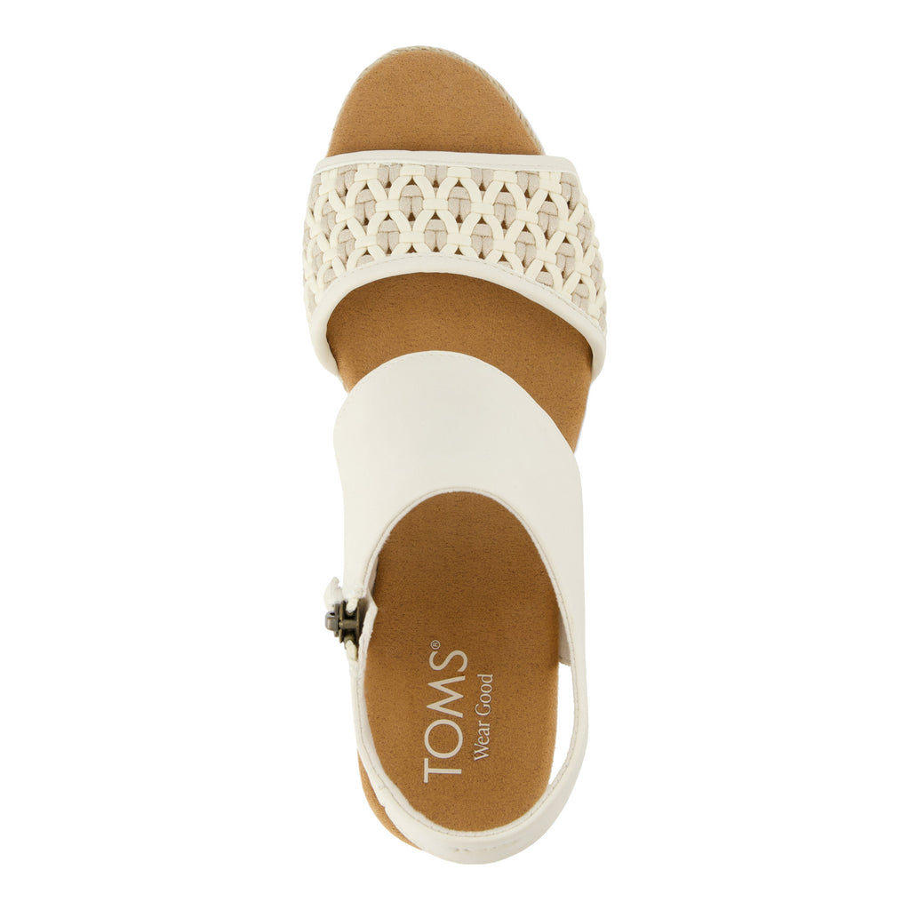 Women's Toms Majorca Platform Sandal Natural Woven 10021946
