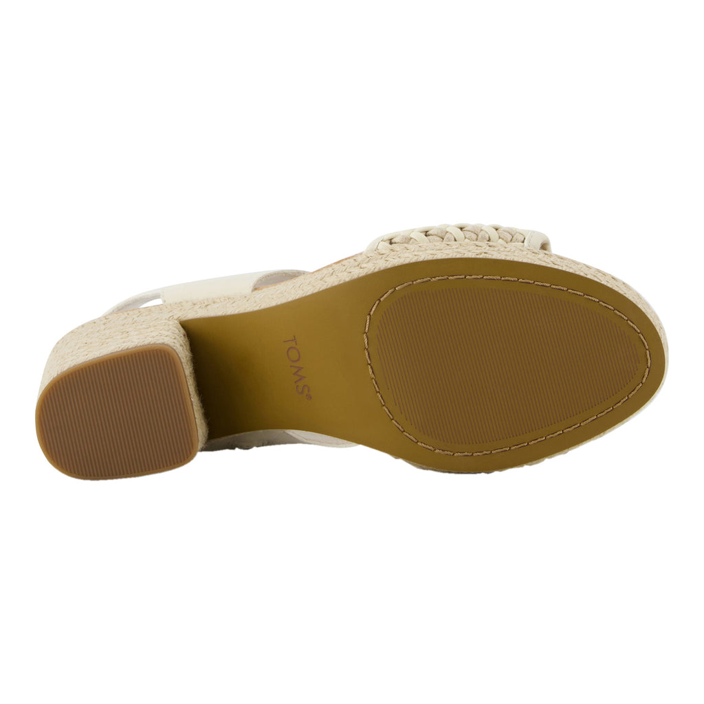 Women's Toms Majorca Platform Sandal Natural Woven 10021946