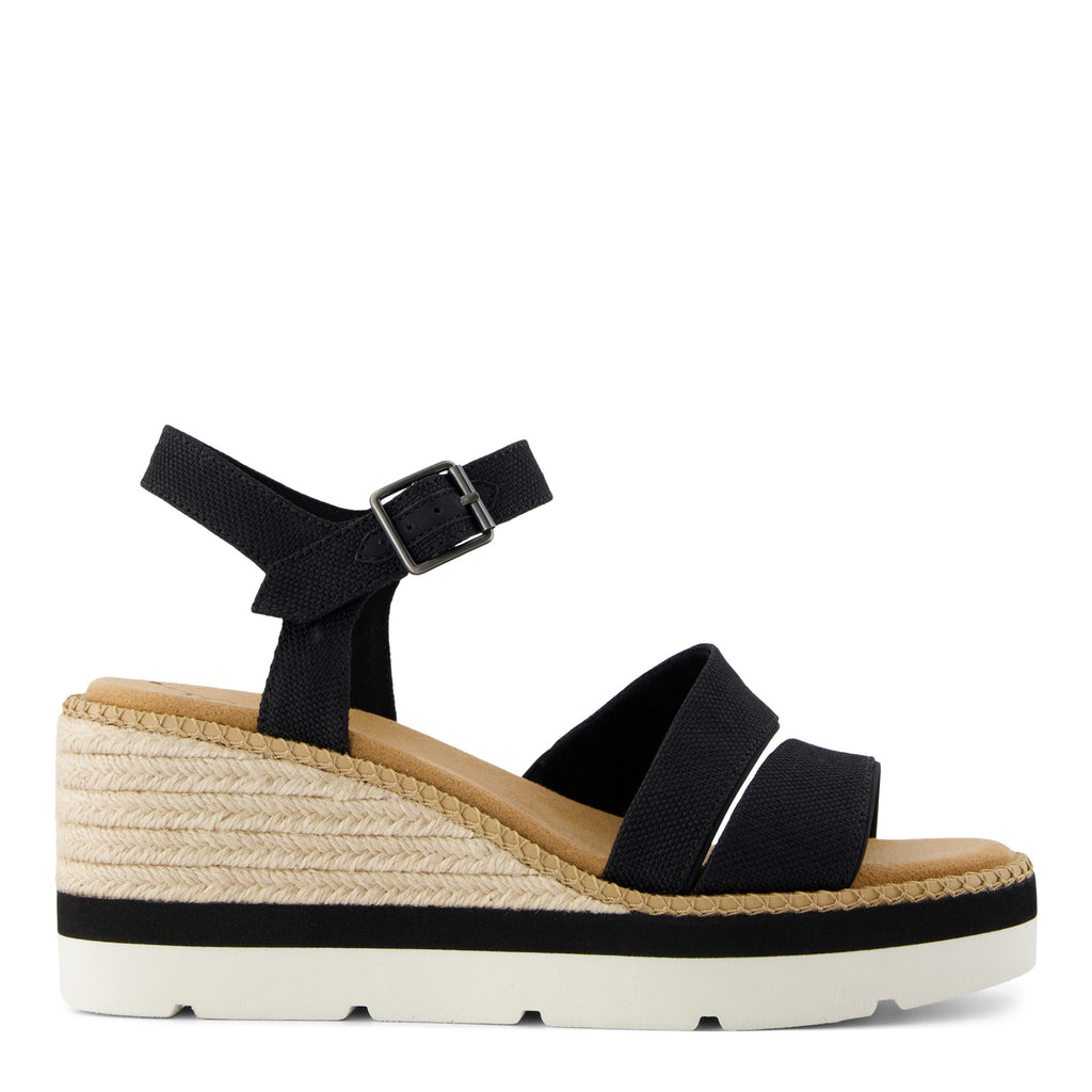 Women's TOMS Darya Sandal BLACK 10021952