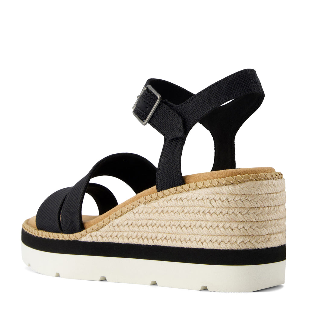 Women's TOMS Darya Sandal BLACK 10021952
