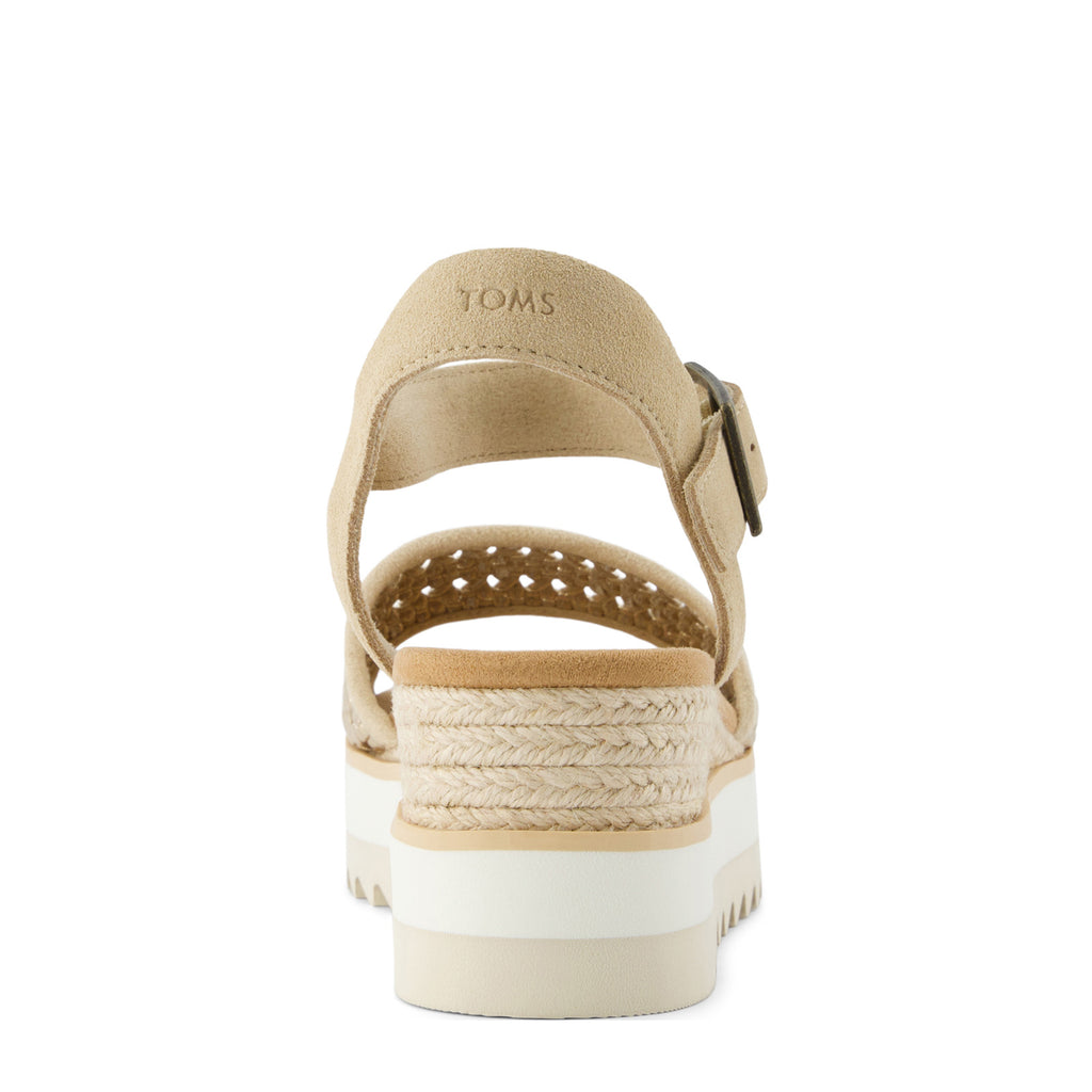 Women's TOMS Diana Sandal Champagne Woven 10021959