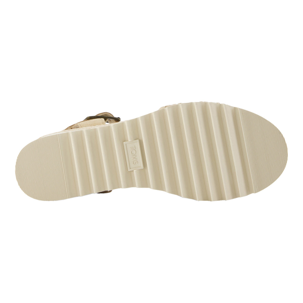 Women's TOMS Diana Sandal Champagne Woven 10021959