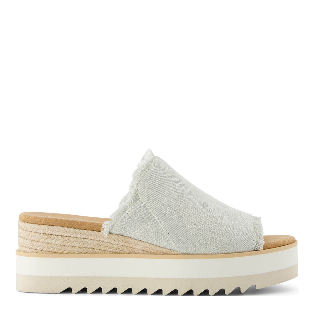 Women's TOMS Diana Mule Sandal White Onex 10021968